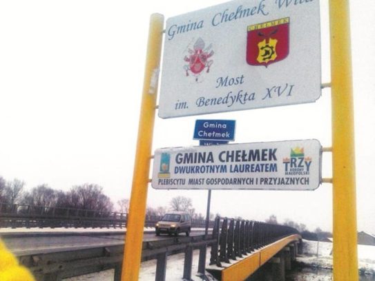 Chełmek - Most na Wiśle - historia